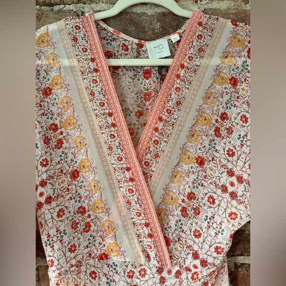 HD in Paris Anthropologie Varina Maxi Dress, size 6 - Picture 6 of 11